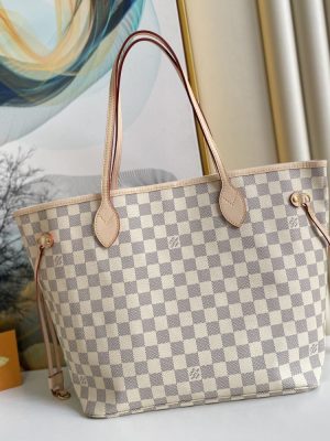 Louis Vuitton Neverfull GM Damier Azur Canvas Tote Bag
